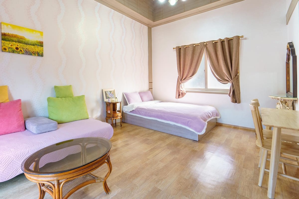 基础客房, 1 间卧室 (Romantic Room 202) | 1 多间卧室、免费 WiFi