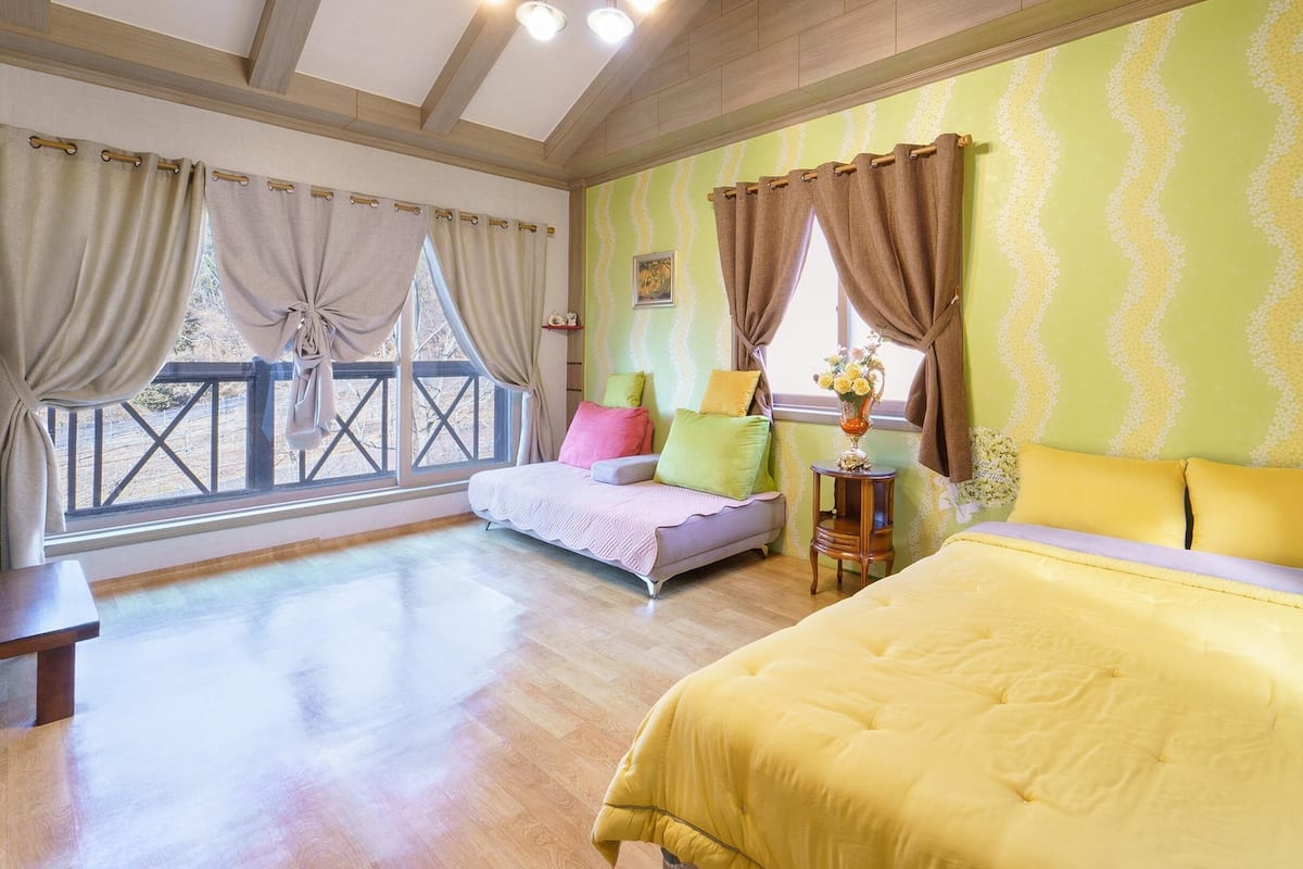 基础客房, 1 间卧室 (Romantic Room 203) | 1 多间卧室、免费 WiFi