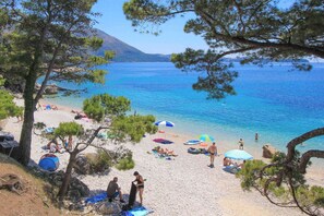 Beach - Luxury Villa Ragusa with pool+Jacuzzi - near Dubrovnik (Ivanica)