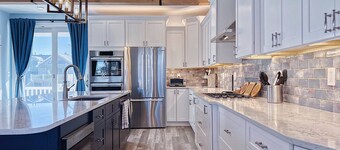 Brand New Construction with a Private Pool, Water Views, & Parking for Four!