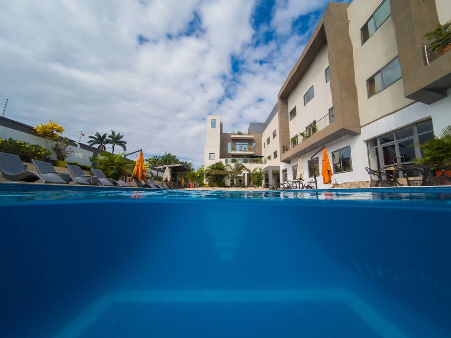 2 outdoor pools, open 7:00 AM to 6:00 PM, pool umbrellas, sun loungers