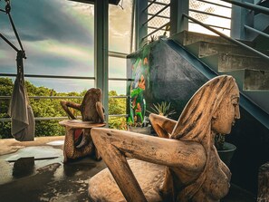 Interior - “360 Views Roof Top, Island Life as it should be.” (Caye Caulker)