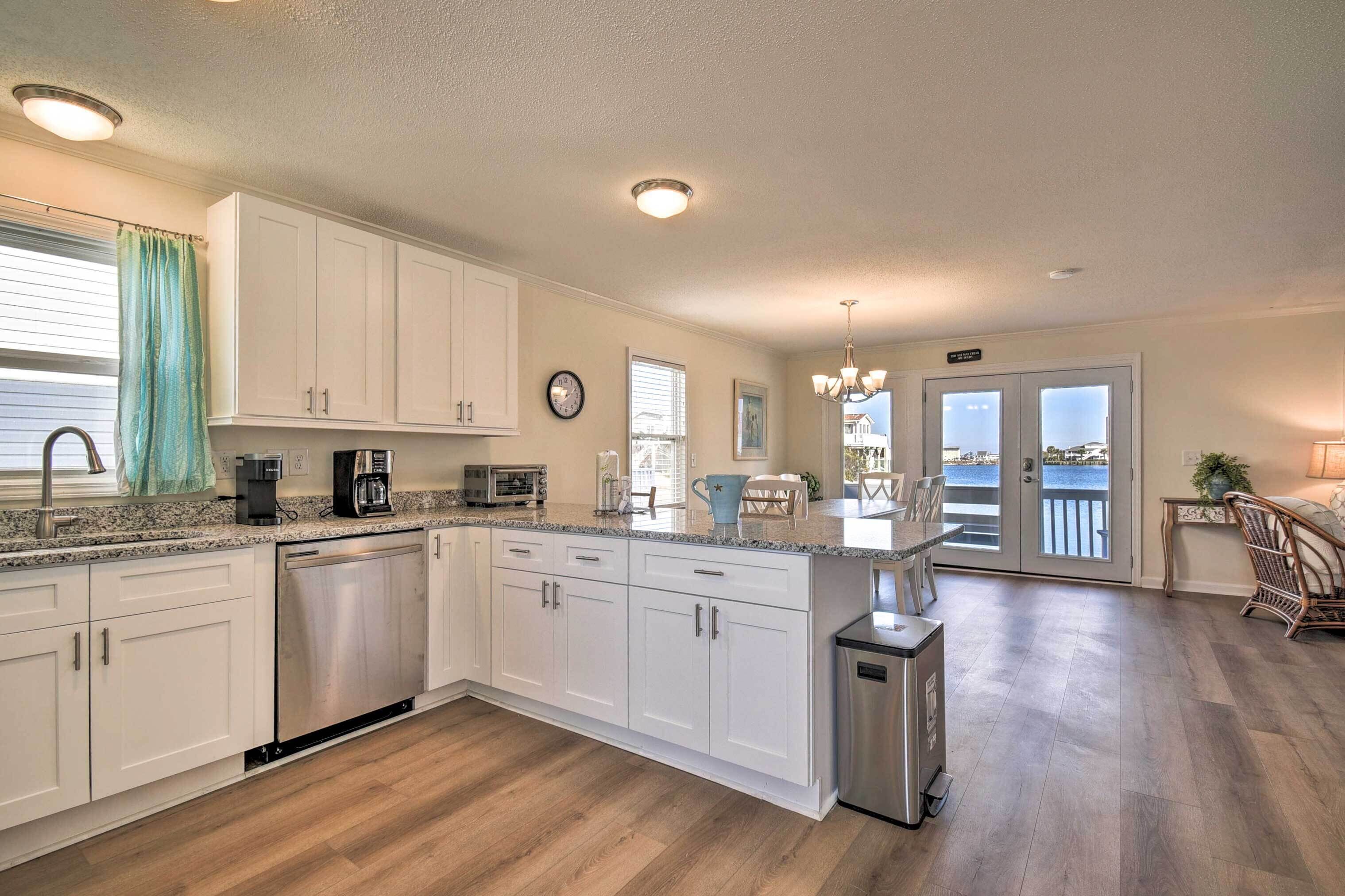 Waterfront North Myrtle Beach Home w/ Deck!