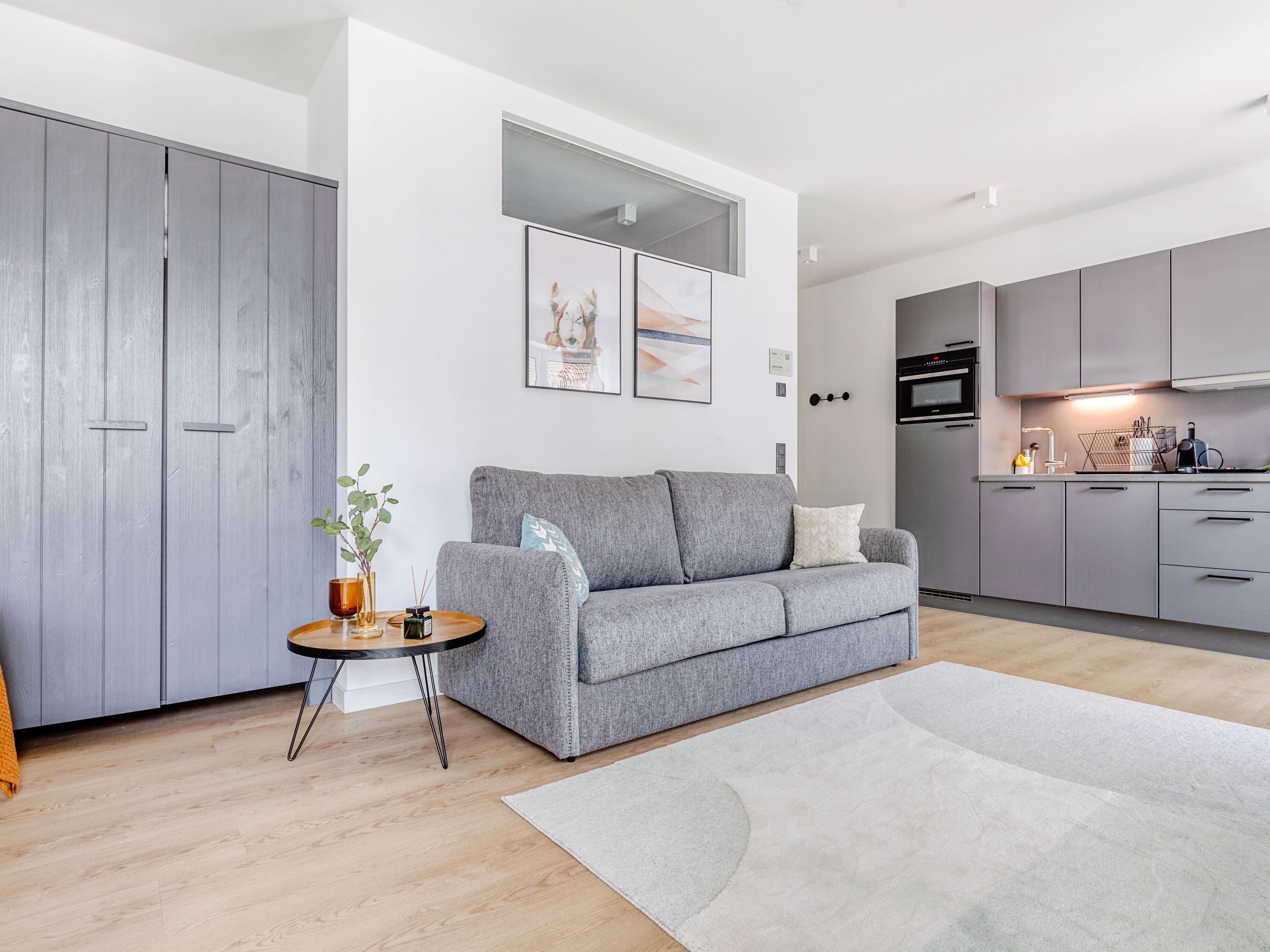 Suite XL with Sofa Bed | Living area | 50-inch Smart TV with satellite channels, TV