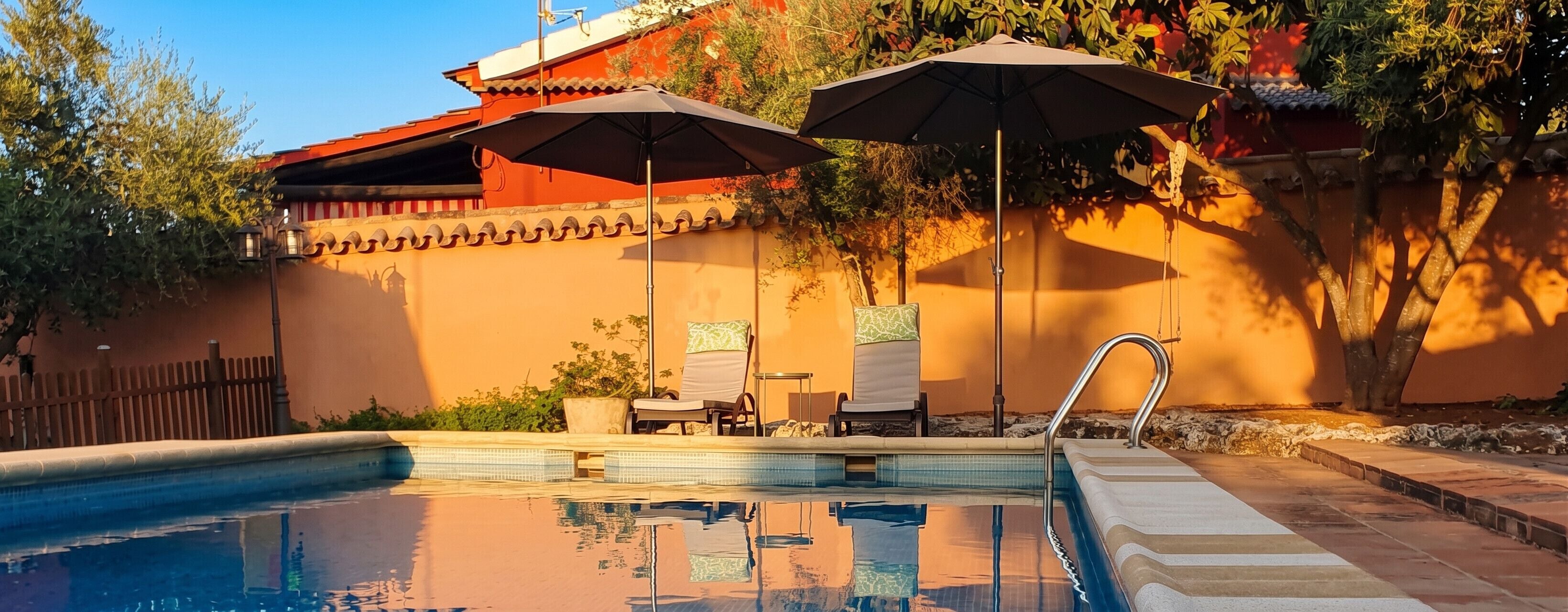 Swimming pool view