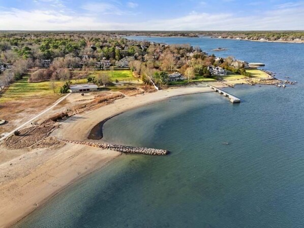 Beach nearby - Heart of Marion Village Lovely home with views of the harbor! RPMS017 (Marion)