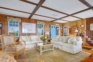 Smart TV - Craigville Long Beach Beachfront rental home. On private beach. RPMS029 (Centerville)