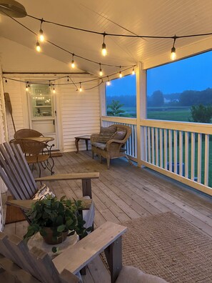 Terrace/patio - Sheepscot River House (Newcastle)