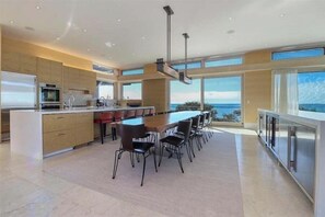 Fridge, microwave, oven, stovetop - Stunning Modern Masterpiece on the Beach in Truro RPAM031 (North Truro)
