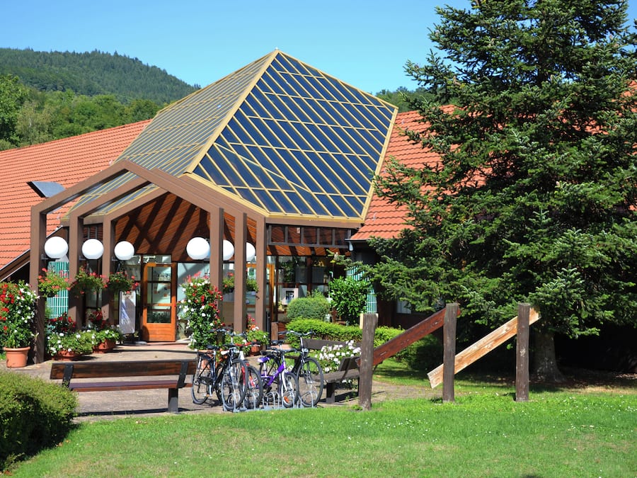 Fassade der Unterkunft