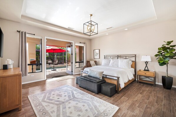 4 多间卧室、熨斗/熨衣板、免费 WiFi、床单