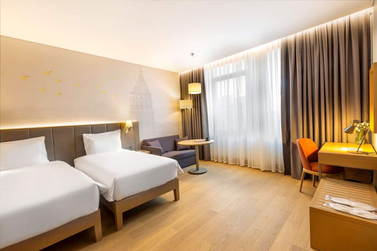 Junior Suite (Bosphorus View) | 1 bedroom, down duvets, in-room safe, desk