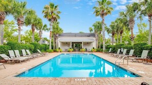 Una piscina climatizada