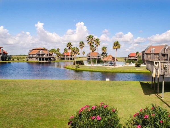 Property grounds - Stunning Ocean Views, Romantic Setting, Families, Great Fishing! (Matagorda)