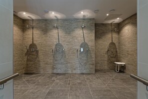 Bathtub, hair dryer - Swimming pool, sauna, hammam, terrace, balcony, tv, ski locker, 34-44m², Samoëns (Samoëns)