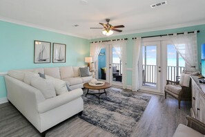 House, Multiple Beds (Edgewater Retreat) | Living area - Edgewater Retreat (Port St. Joe)