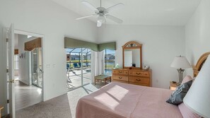 Unclassified image, 5 of 21, button - South facing private pool villa, gated community lake views from deck! (Kissimmee)