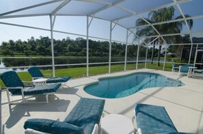 Una piscina climatizada