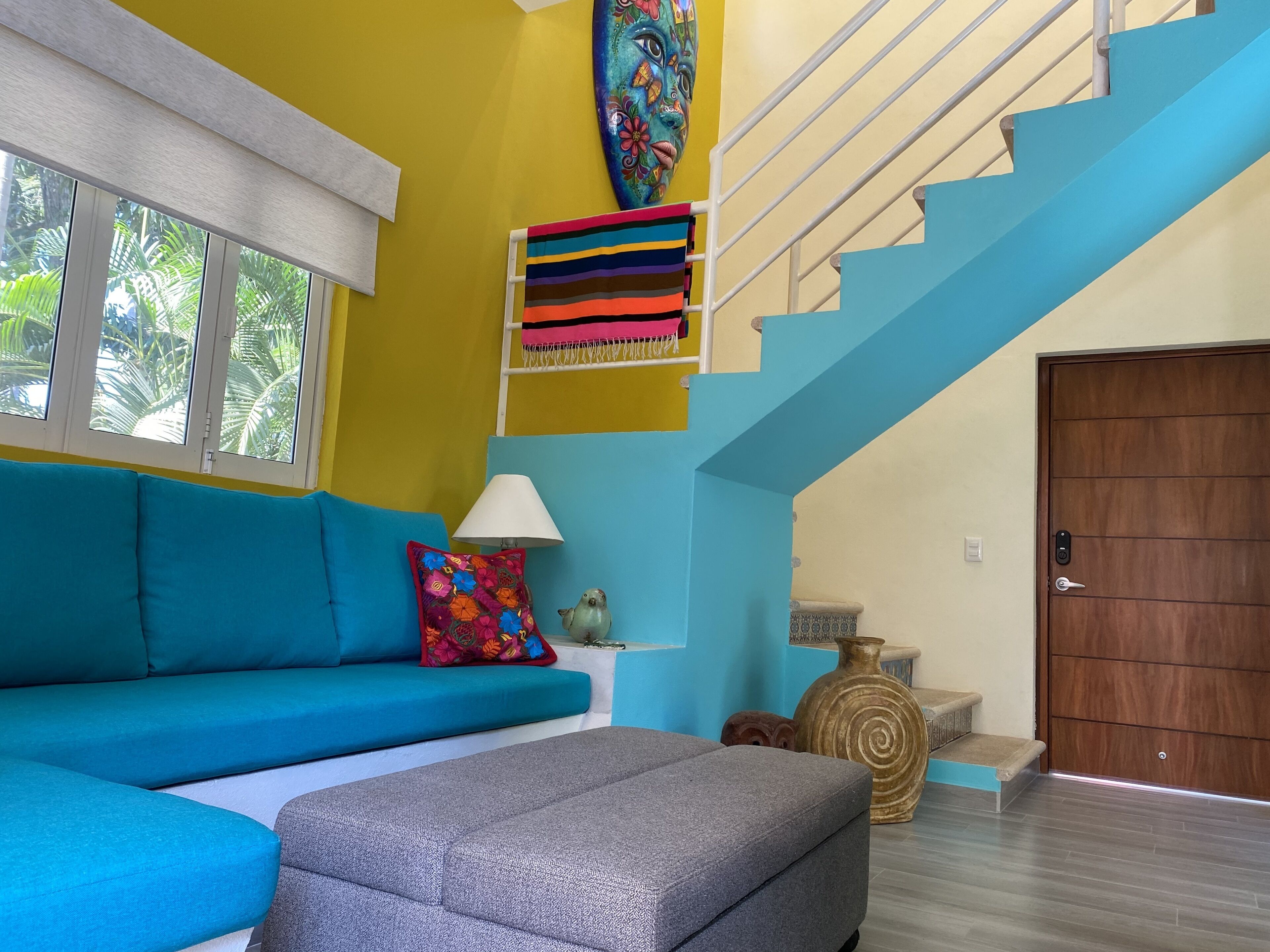 Newer Home Outdoor Living Design with Private Pool in Gated Community