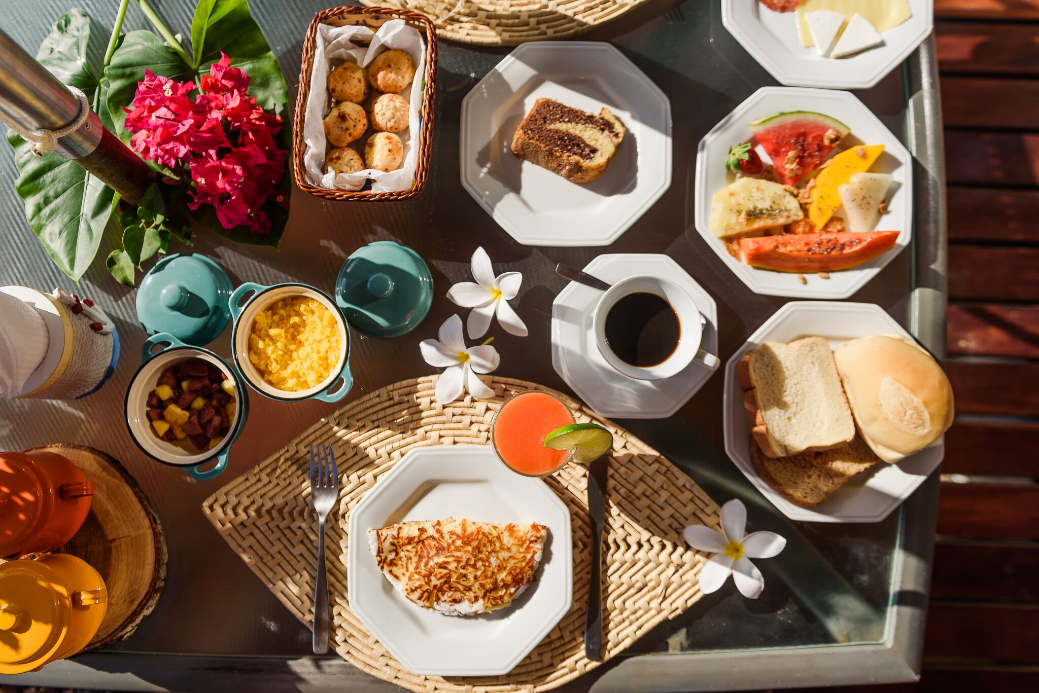 Frokostbuffé er inkludert hver dag