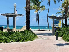 Beach nearby