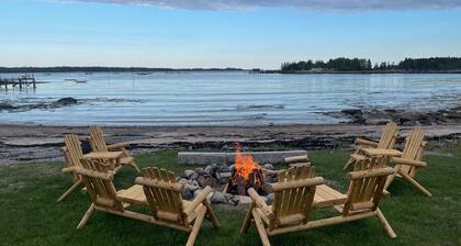 Have an unforgettable getaway at a family sized beach house with private beach!