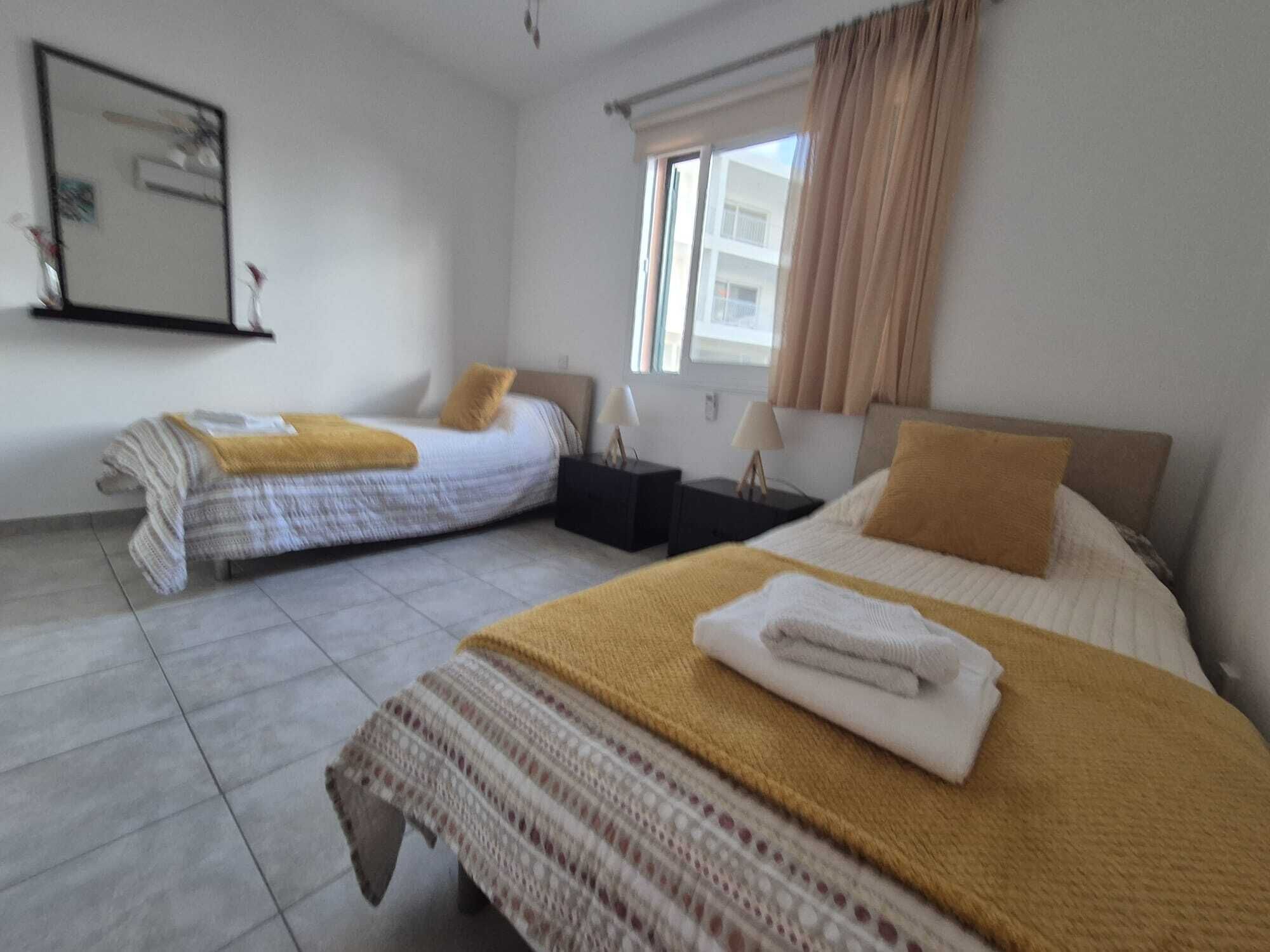 2 bedrooms, desk, iron/ironing board, free WiFi