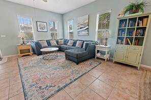 House, 3 Bedrooms, Balcony, Beachside | Living area - Martinique - Lite House II by ALBVR (Gulf Shores)