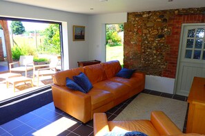 Smart TV, chimenea y reproductor de DVD 