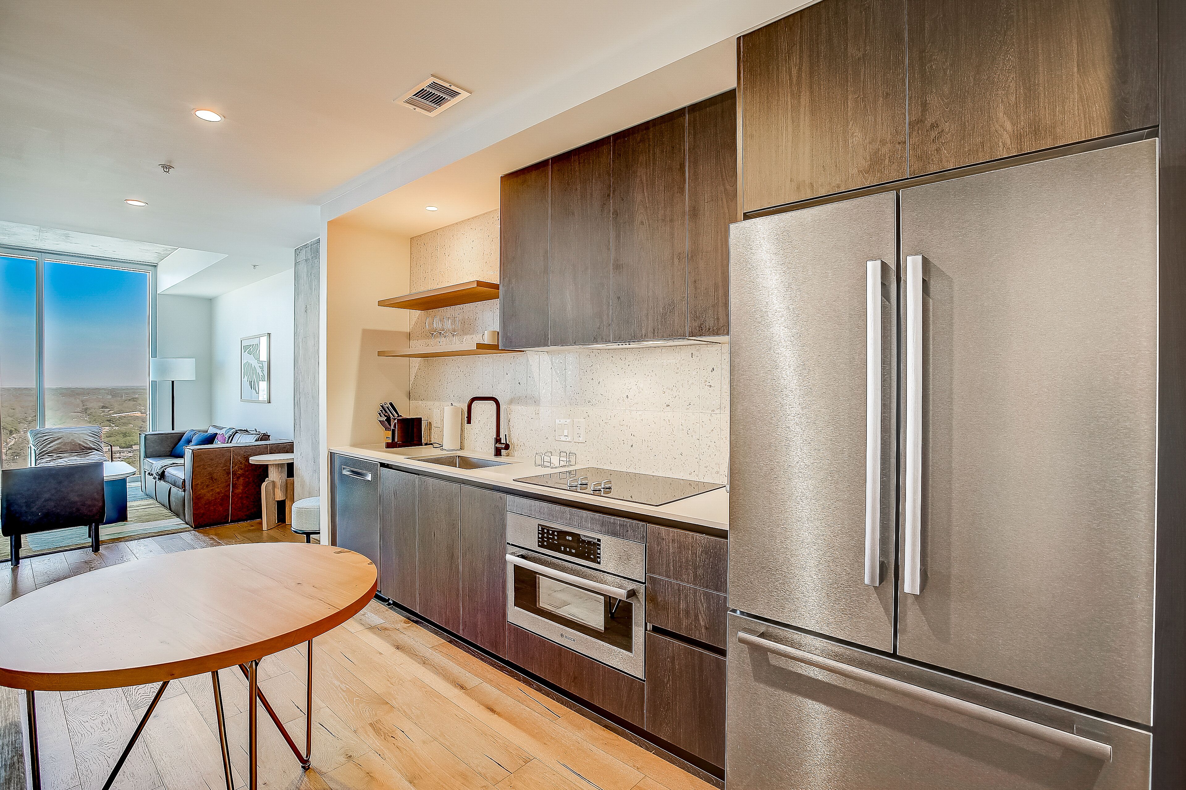 Brand new hideaway in the heart of the city with rooftop pool, terrace, and gym