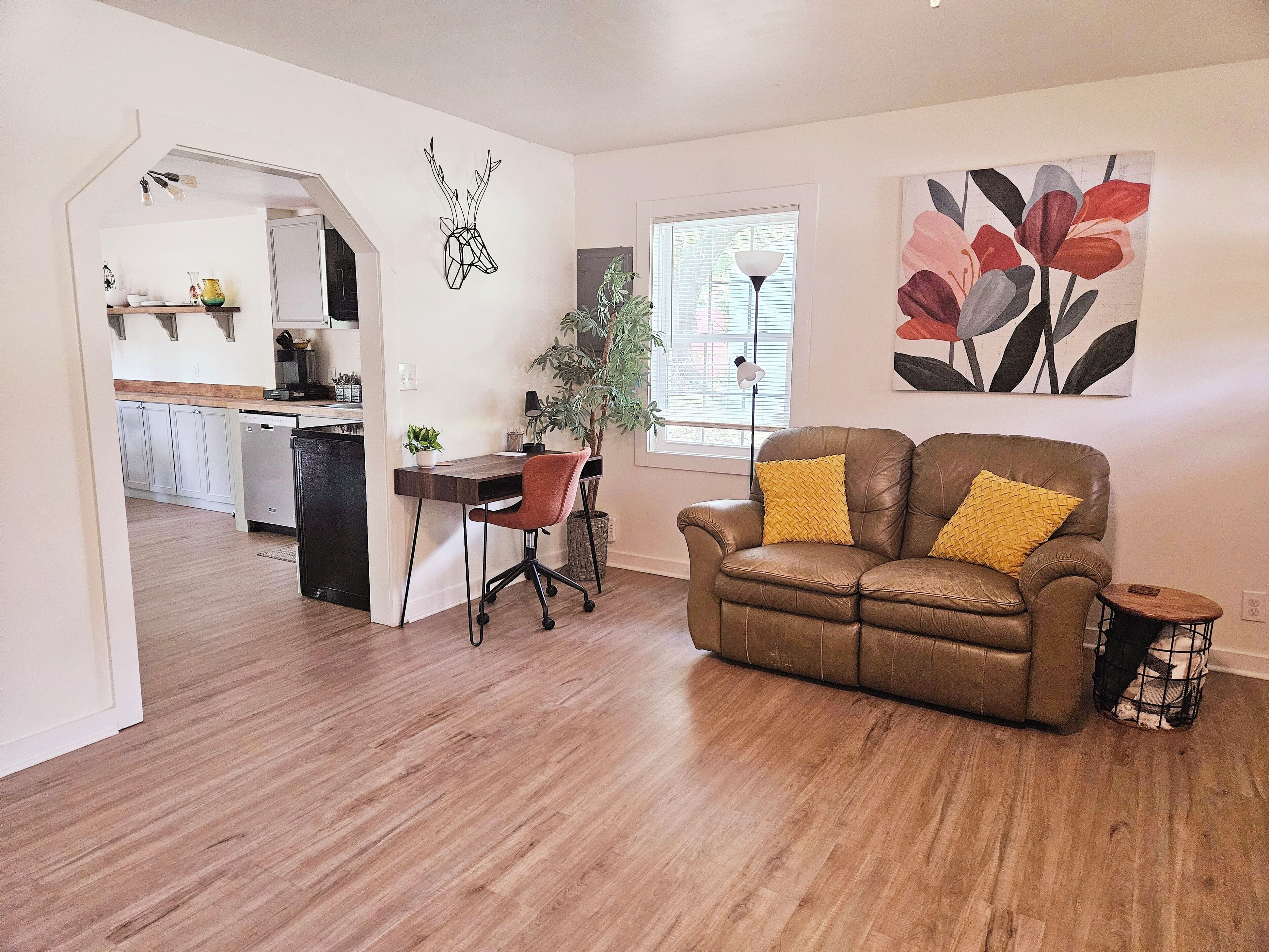 Smart-TV og stereoanlegg