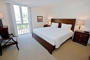 Apartment, 1 King-Bett und Schlafsofa, Balkon, Gartenblick