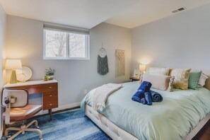 3 soverom, skrivebord, wi-fi og sengetøy