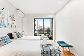 3 habitaciones, internet y ropa de cama 