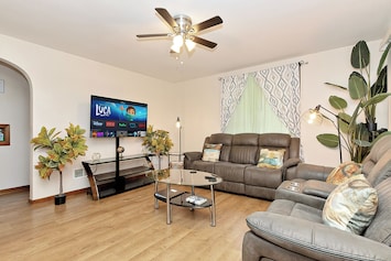 55" Toshiba mart TV with Amazon Prime and Netflix