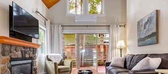 Right across from the pool & hot-tub!