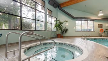 Indoor pool, a heated pool