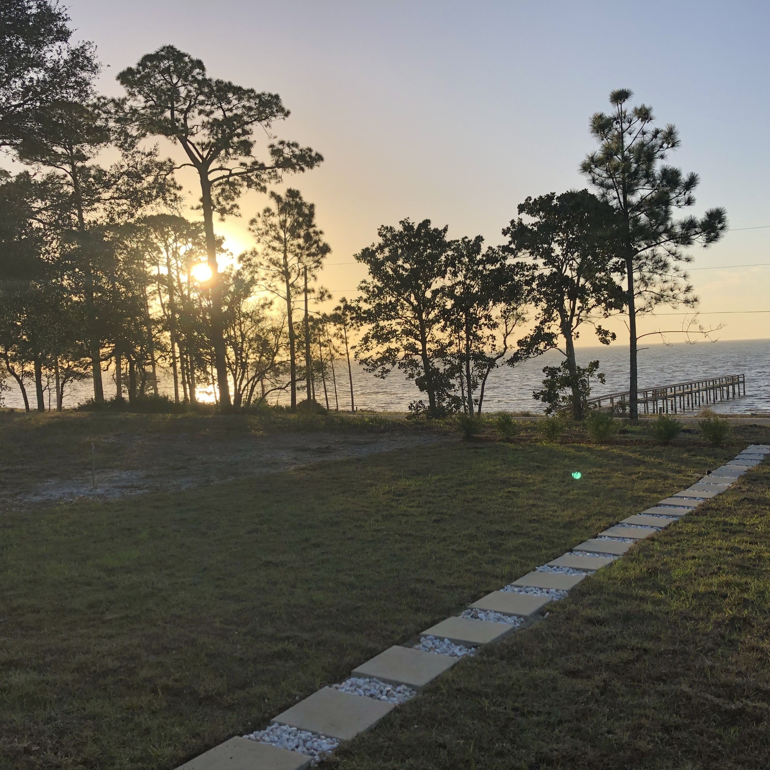 View from patio
