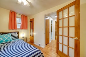 3 chambres, fer et planche à repasser, accès Internet, draps fournis