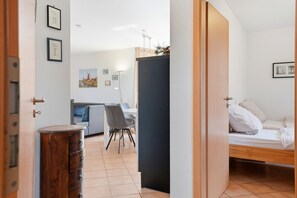 2 habitaciones, tabla de planchar con plancha y wifi 