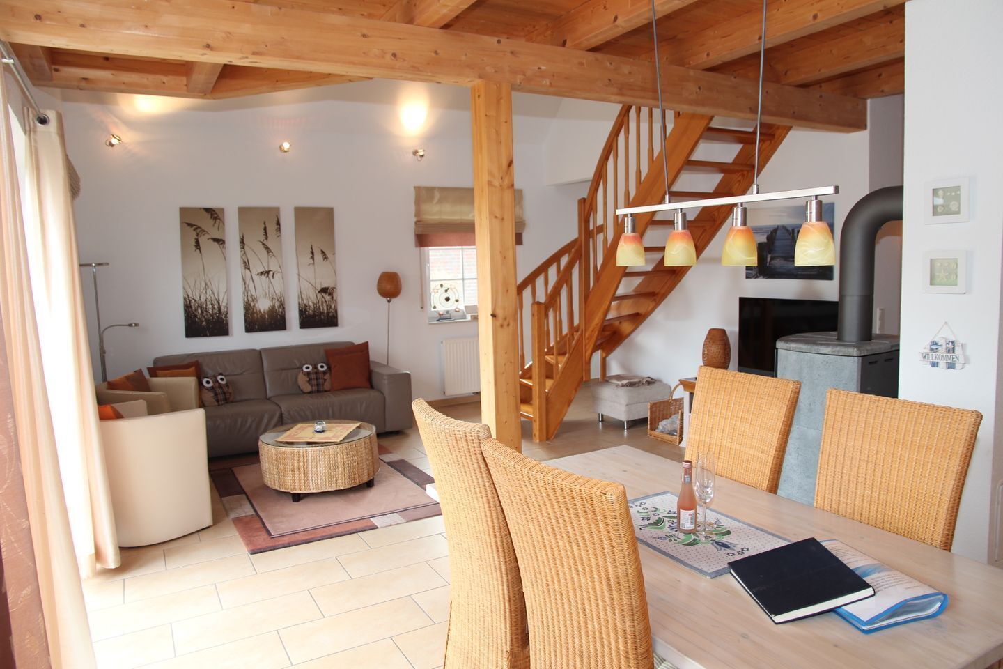 TV, fireplace, DVD player