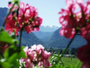 Property grounds - Vacation apartment Kräuterbeet for 2 persons, 25 sqm, kitchenette, double bed (Inzell)