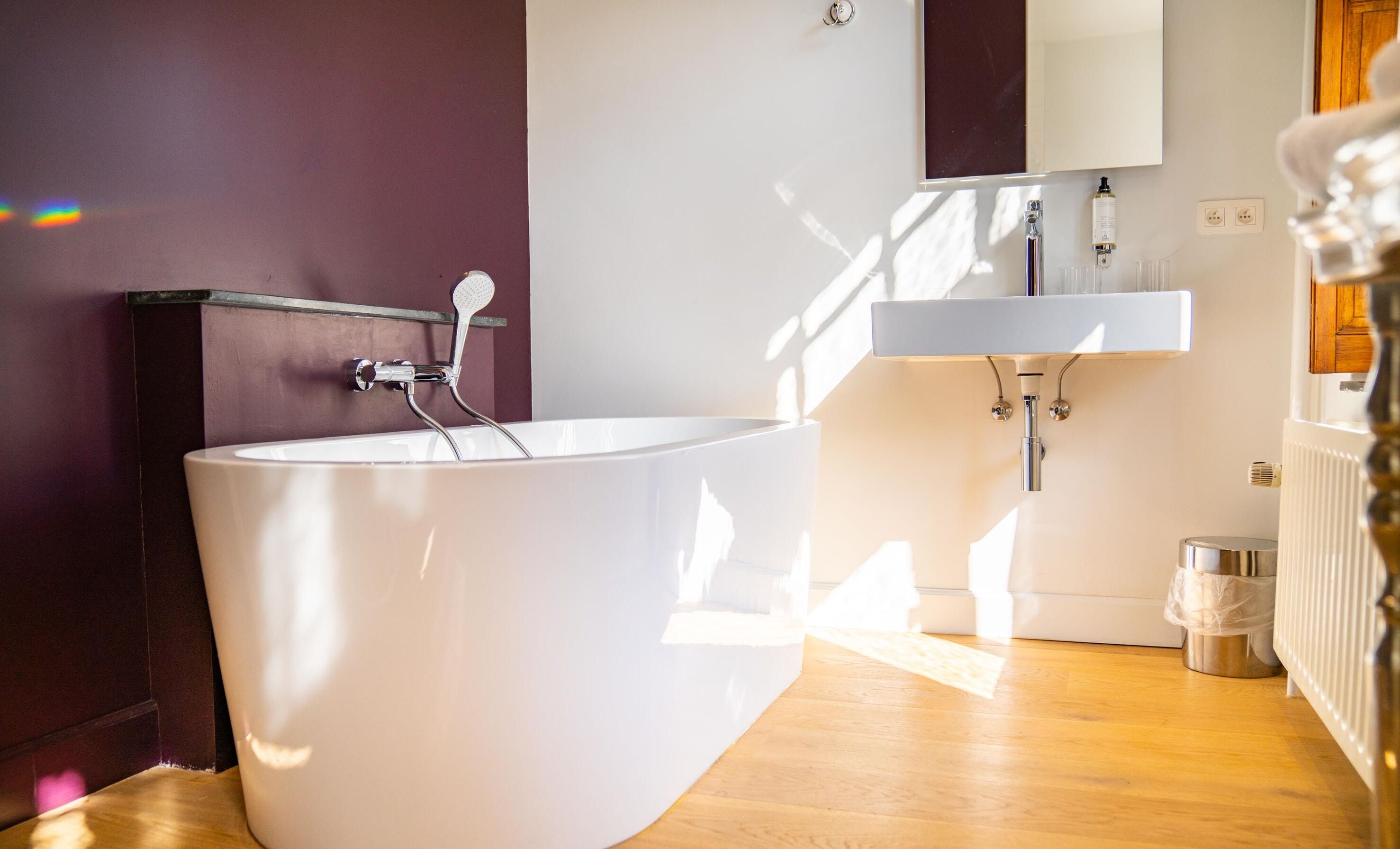 deluxe room | premium bedding, individually decorated, desk, laptop workspace