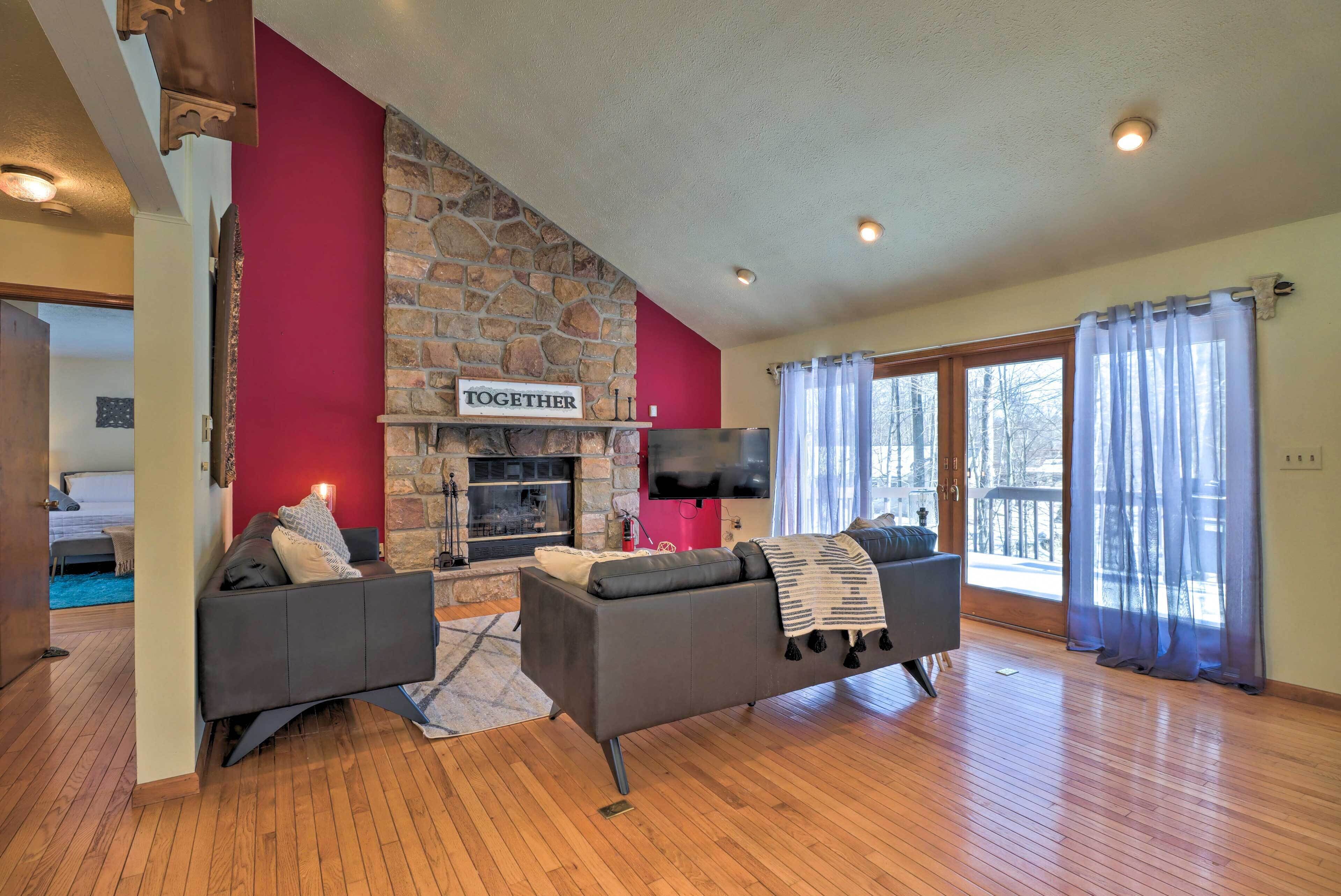 Gouldsboro Lake Home w/ Deck & Game Room!