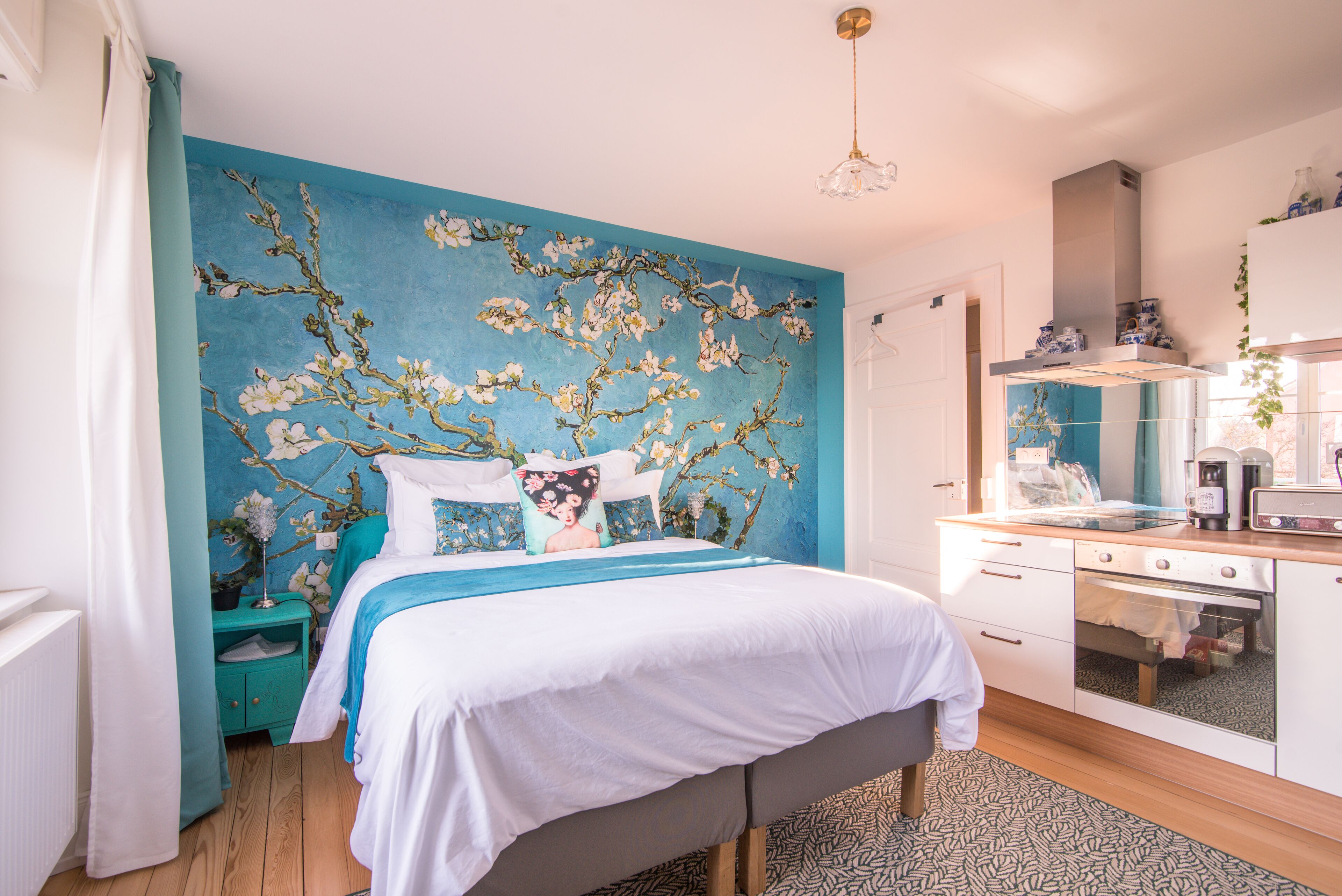 Studio Deluxe | Draps en coton égyptien, literie de qualité supérieure, surmatelas