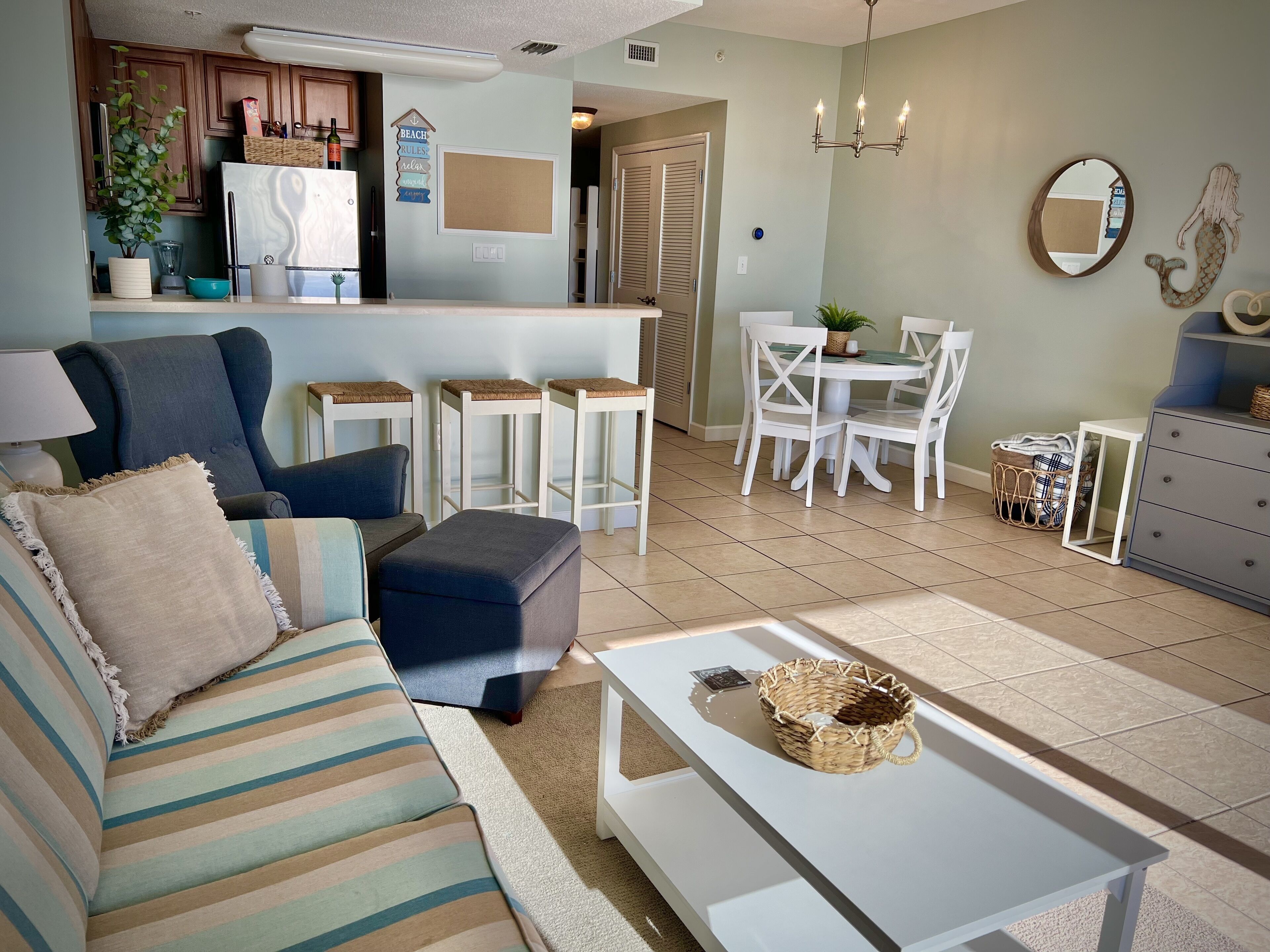 Feeling Beachy? Your beach front escape awaits & only steps to white sugar sands