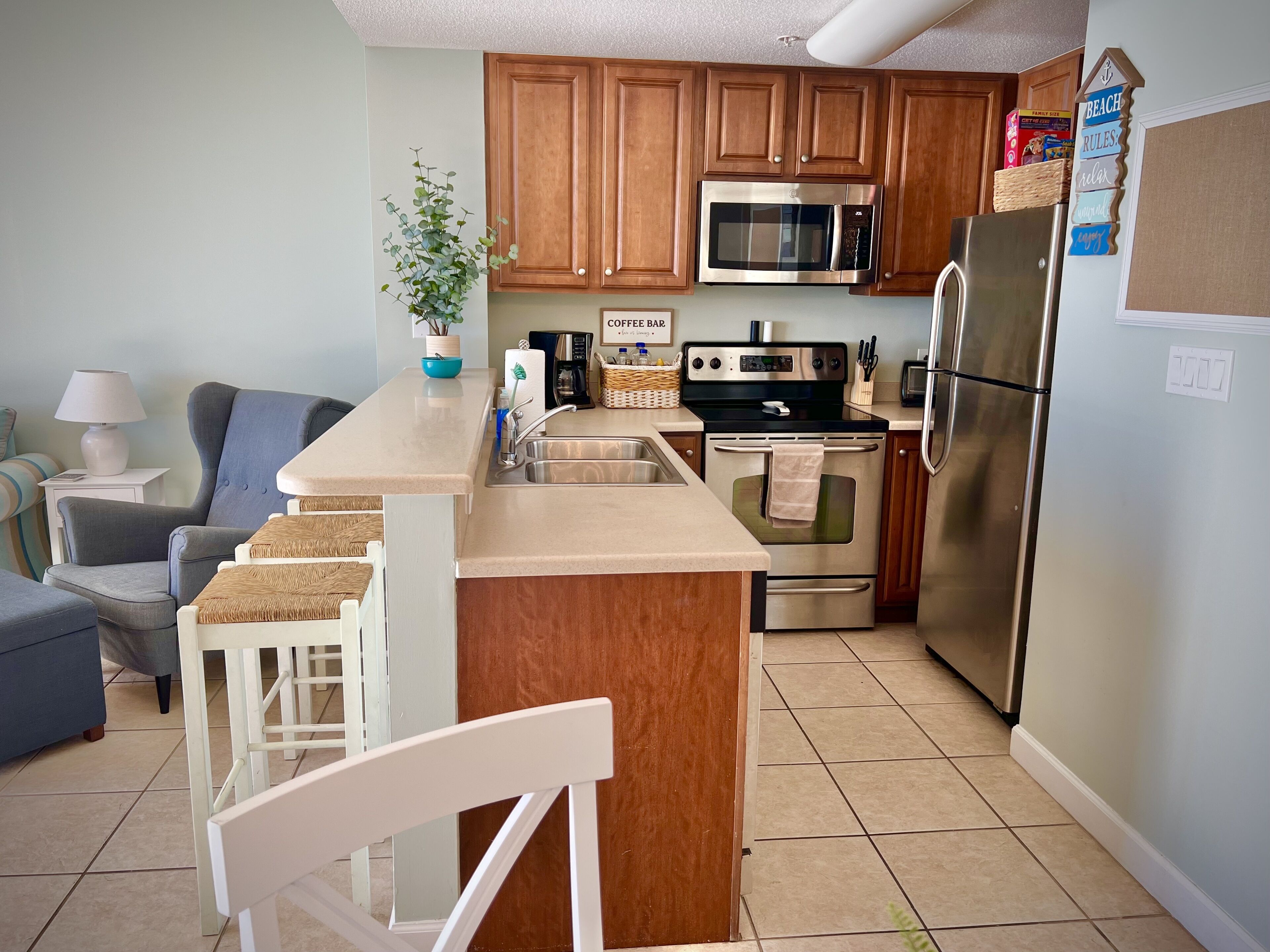 Feeling Beachy? Your beach front escape awaits & only steps to white sugar sands