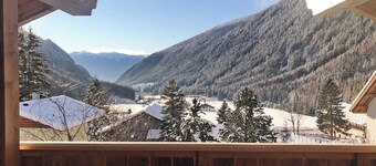 Apartamento 'Lechnerhof Fane Alm' Cerca de la estación de esquí con vistas a la montaña y Wi-Fi