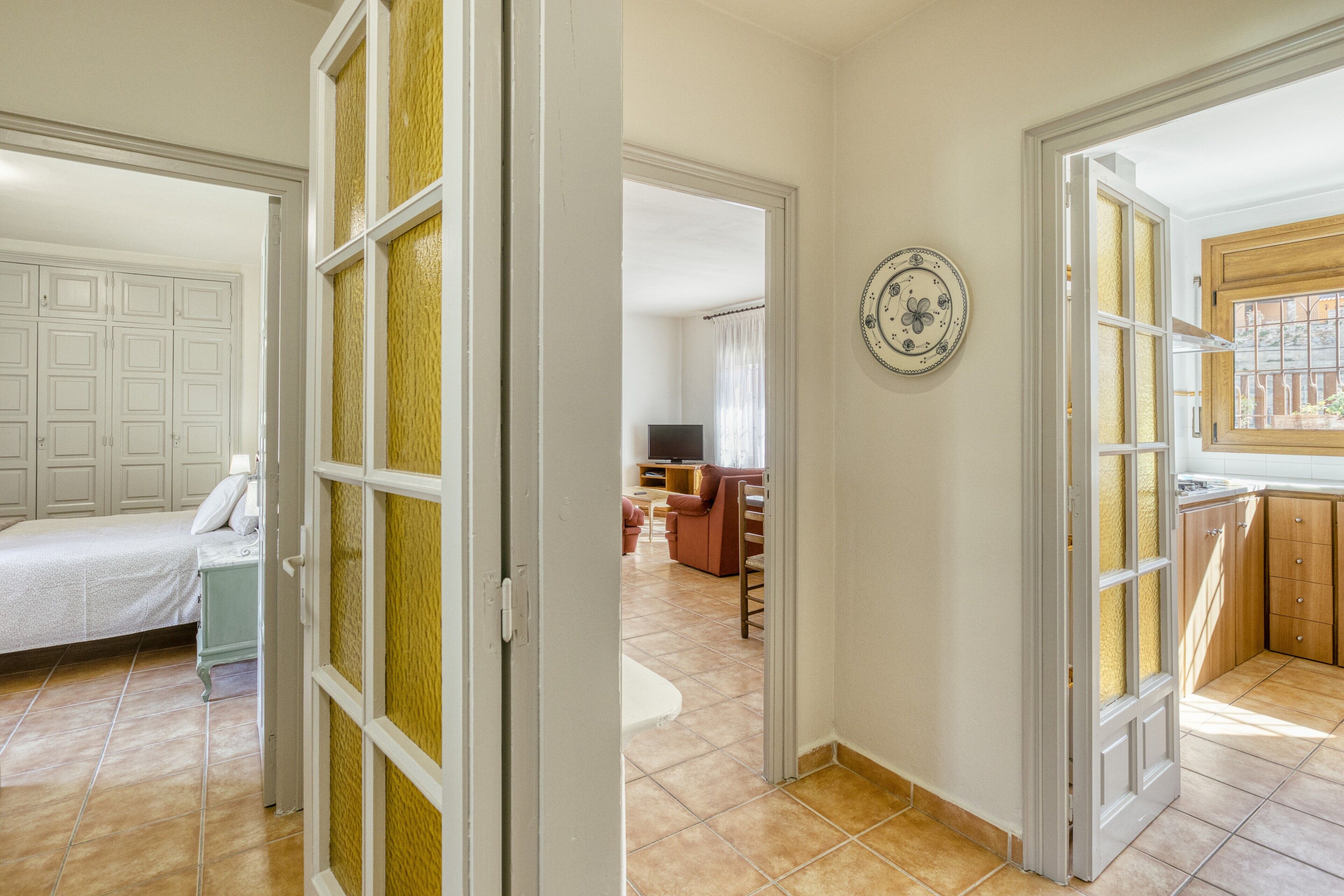 3 habitaciones, wifi gratis y ropa de cama 