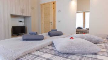 1 Schlafzimmer, kostenloses WLAN, Bettwäsche, Rollstuhlgeeignet